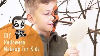 Hooray Heroes - Easy DIY Face Painting Idea for Kids - Halloween makeup tutorial