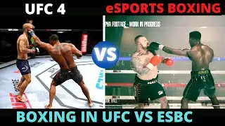 UFC 4 vs eSports Boxing Club ESBC | Side by Side