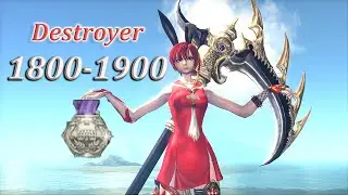 Blade&Soul: 1800 to 1900+ Platinum Destroyer (Part 1/2)