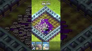 skeleton trap vs pekka #shorts #viral #clashofclans