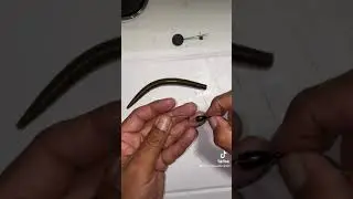 Modified version of twitching rig for better hook set ratio