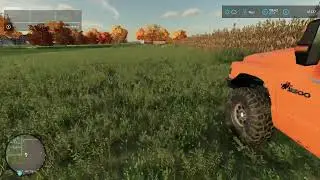 Farming Simulator 2022 Simple Midwest LP ep 11 Harvesting corn, plowing and fertilizing.