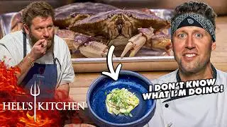 Alex Doesn't Know What He's Doing in the First Individual Challenge | Hell's Kitchen