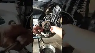 Pulsar 135 clach plate open #video