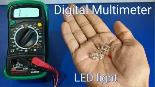 How to use Digital multimeter | Best multimeter for beginners | Led light testing