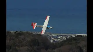 2025.1.12 厳寒の桃ノ木台でスロープソアリング