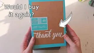 Gartner Studios White Script Thank You Cards, Review and Unboxing