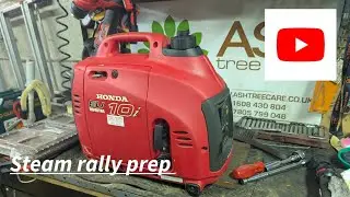 Getting the honda 10i generator ready for welland steam rally #machinery #honda #generator #petrol