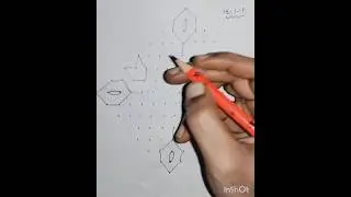 15*1*1 chukkala muggu 🌸 Traditional Rangoli Design❤️