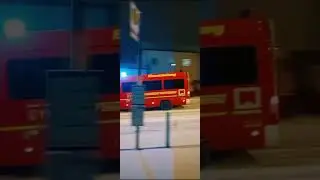 ELW DER FF WINTERBERG mit Dauer Pressluft an der Rettungswache vorbei 