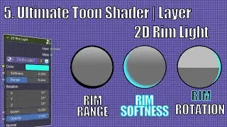 5. Ultimate Toon Shader | 2D Rim Light