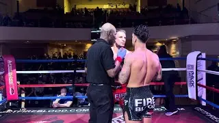 Andy Turland (Tornado Gym) vs Tom Kirk (ECA) - fire blood world title fight 