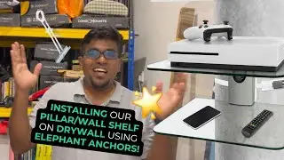 How to Install a Wall-Mounted Shelf Using Elephant Anchors