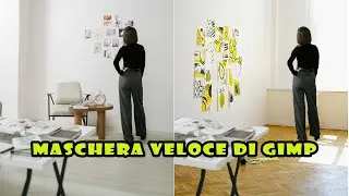Come usare la maschera veloce di GIMP per cambiare sfondo alle immagini