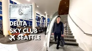 Delta Sky Club at SEA: Airport Oasis (Amex Platinum, Delta Reserve)