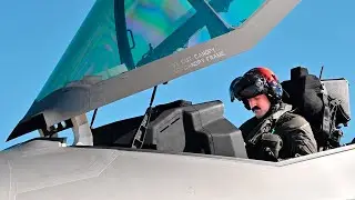 F-35 Lightning II during a F-35 Cross-Servicing Event at NATO Allied Air Command&rsquo;s Ramstein Flag