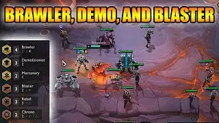 Top Tier Build│Brawler, Demolition, and Blaster│TFT Season 3