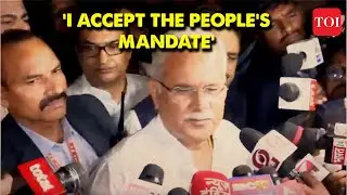 CM Bhupesh Baghel resigns after Congress loses Chhattisgarh | State assembly polls 2023