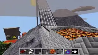 Minetest lava walkway exspansion ep1 with speed