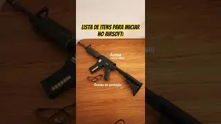 O que &eacute; preciso pra come&ccedil;ar no Airsoft? Dica para iniciantes #airsoft #airsoftvideo #airsoftshorts