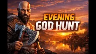 EVENING GOD HUNT 🌆 | God of War Live | Chill Gameplay