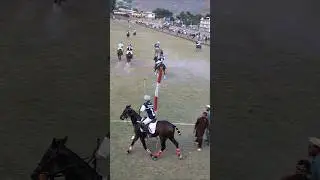 PoloMatch: Arif mujtaba Flying Hit at JASHNAI AZADI Polo Cup Chitral 2025 #polo #nature #horse