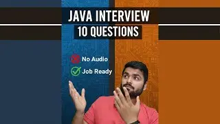 Part 1 Core Java Interview Questions & Answers | No Audio | Placement Ready