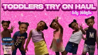 Toddler Try On Haul😍|Shein Kids| Old Navy|Children&rsquo;s Place❤️