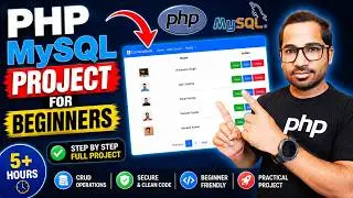 PHP MySQL Project | Contacts Book in PHP | PHP MySQL Project with source code for Beginners (Hindi)