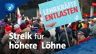 🌍 tagesschau24 Top-Thema, 29.1.2026 | Streiktag im Bildungsbereich