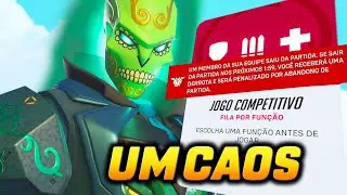 O COMPETITIVO DO OVERWATCH 2 T&Aacute; UM CAOS KKKKK