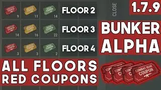 Red Tickets From Bunker Alpha All Floors Last Day on Earth: Survival Update 1.7.9