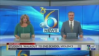 Eastern High students walk out to end school gun violence&nbsp;