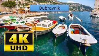 4K Virtual Walking Tour through Dubrovnik, Croatia   City Walks #2