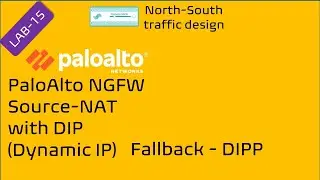 PaloAlto Hands-on || LAB-15 || PaloAlto NAT || Source NAT- DIP fallback DIPP