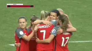 GOAL: Christine Sinclair's sixth goal of the season