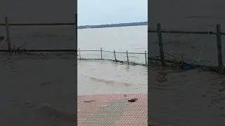 Yanam ferry road# Godavari