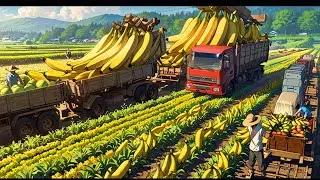 Modern Banana Harvest & Processing Technology Saving Farmers Millions