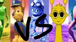 Patila VS Alien Dancing VS Crazy frog 🐸