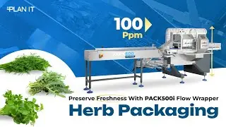 Fresh Herb Packaging | Pack500i Inverted Flow Wrapper