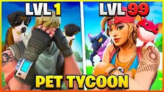 Pets Tycoon Gameplay (Fortnite Creative 2.0 Map)