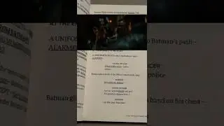 UNBOXING THE BATMAN SCRIPT (OFFICIAL!)