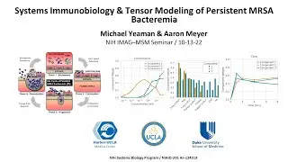 WG Seminars: Yeaman and Meyer, Immunobiology of Persistent MRSA Bacteremia, October 13, 2022