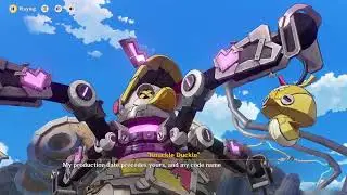 Dialogue between Ineffa and Knuckle Duckle