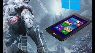 Crysis on ASUS VivoTab Note 8 Windows 10 Intel Atom Z3740