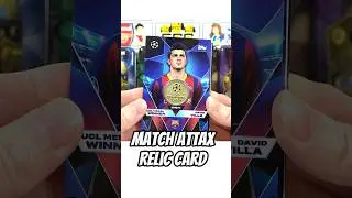 We Packed A *RELIC* card from the MATCH ATTAX 2025/2026 Collection #shorts