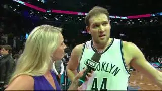 Bojan Bogdanovic on scoring 44 points, Dražen Petrović & the Nets big win