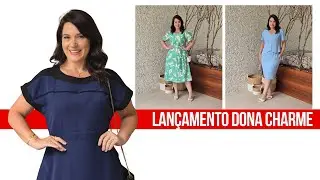 Lançamento Dona Charme | Vestidos Moda Cristã do 40 ao 52 | Varejo e Atacado