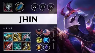Jhin ARAM - NA Grandmaster Patch 25.07