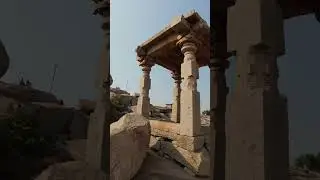 Walking Through History 🏛️ | Hampi Travel #shorts